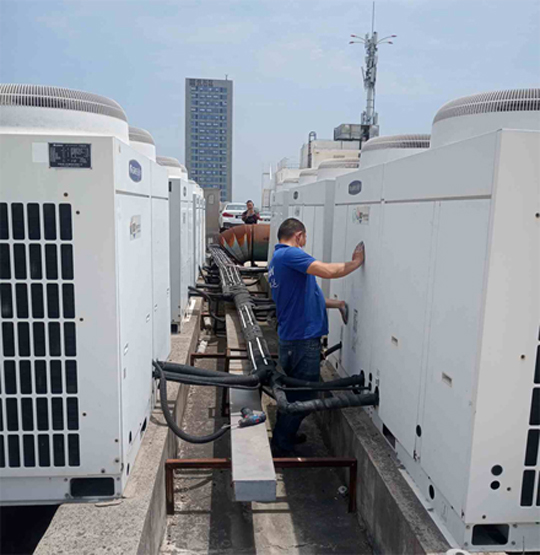 巴彦淖尔中央空调制热和不制冷系统维修方法